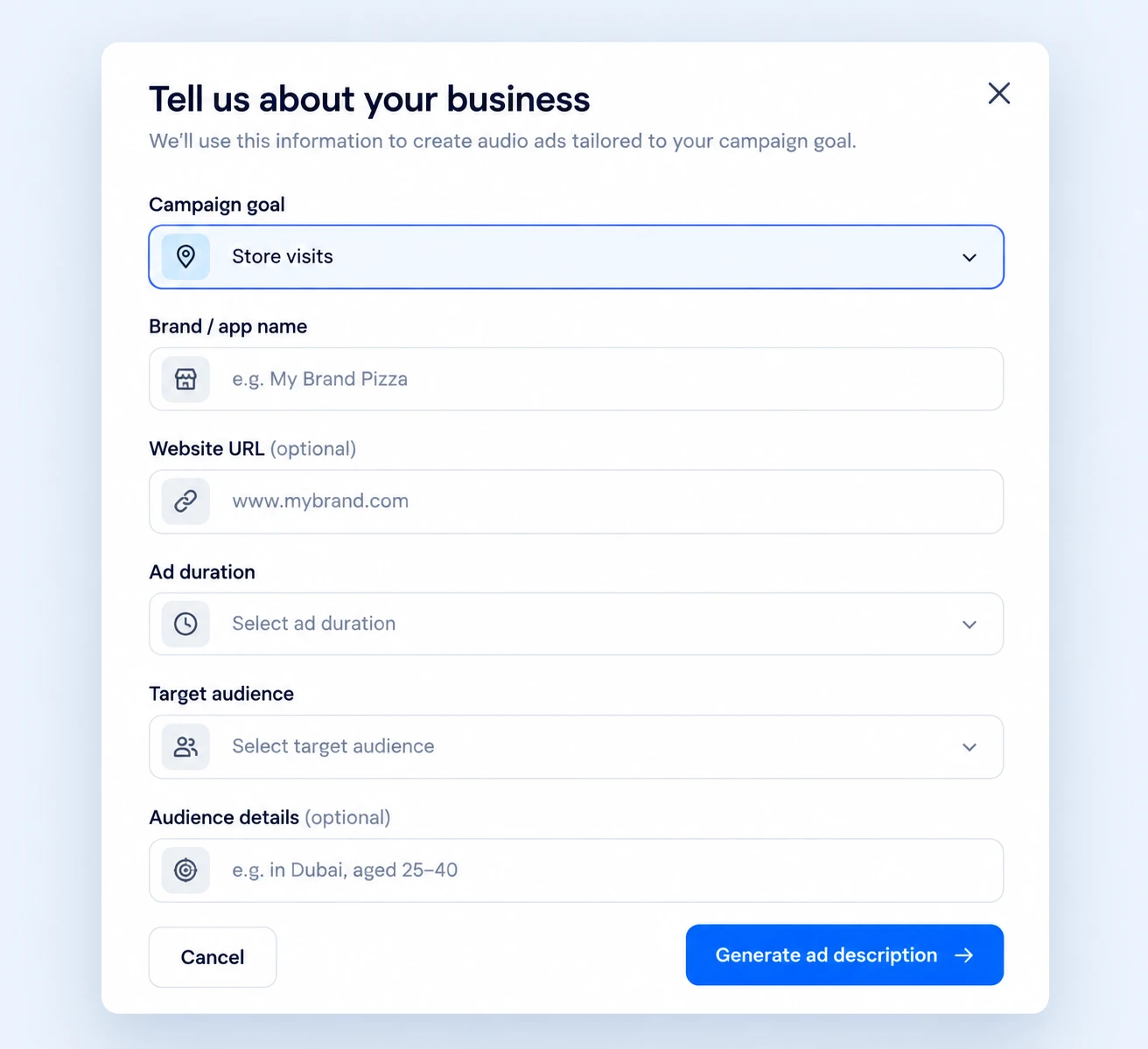 Tell us about your business